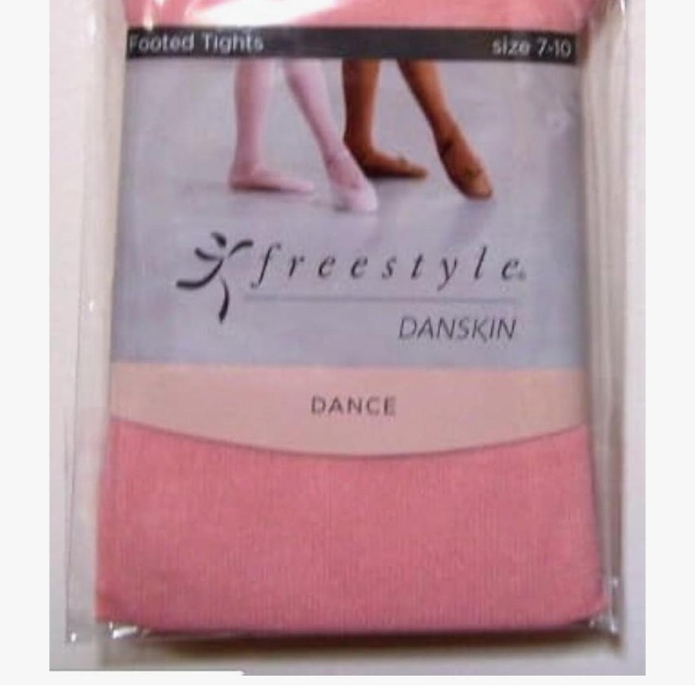 1 Box of Danskin Freestyle Pink Dance Tights 12 Pieces